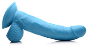 Poppin Dildo 19 cm - Blau