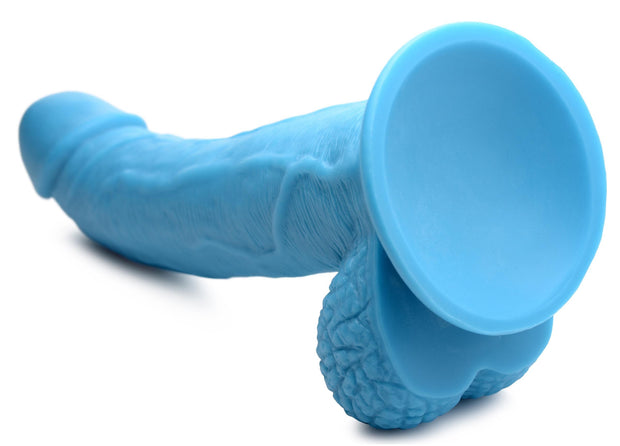 Poppin Dildo 19 cm - Blau