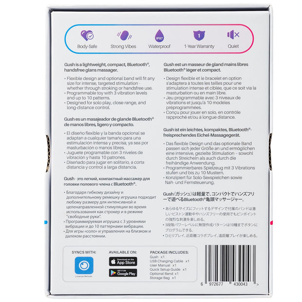 Lovense - Gush Vibrations-Handjob Masturbator - Grün