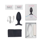 Lovense - Hush 2 Vibrationsbuttplug Mit App - Schwarz