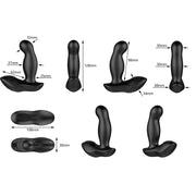Nexus - Boost Vibrierender und aufblasbarer Prostatavibrator - Durchmesser