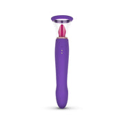 Pleasure Pump mit G-Punkt Vibrator - Violett