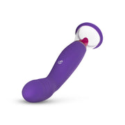Pleasure Pump mit G-Punkt Vibrator - Violett