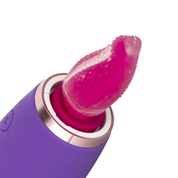 Pleasure Pump mit G-Punkt Vibrator - Violett