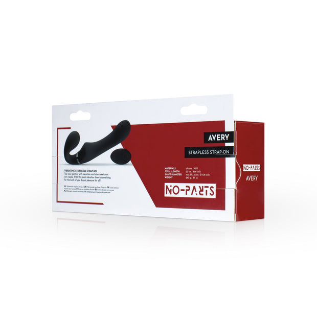 No-Parts - Avery halterloser Strap-On Vibrationsdildo - 22 cm