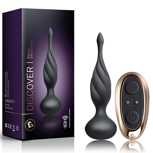 Rocks-Off - Petite Sensations Discover Analvibrator - Schwarz