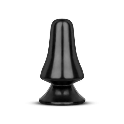 All Black Analplug 12 cm - Schwarz