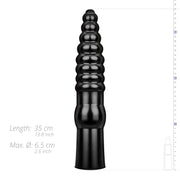 Dildo 34 cm - Schwarz