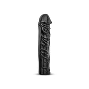 Realistischer XXL Dildo 33 cm - Schwarz