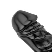 Realistischer XXL Dildo 33 cm - Schwarz