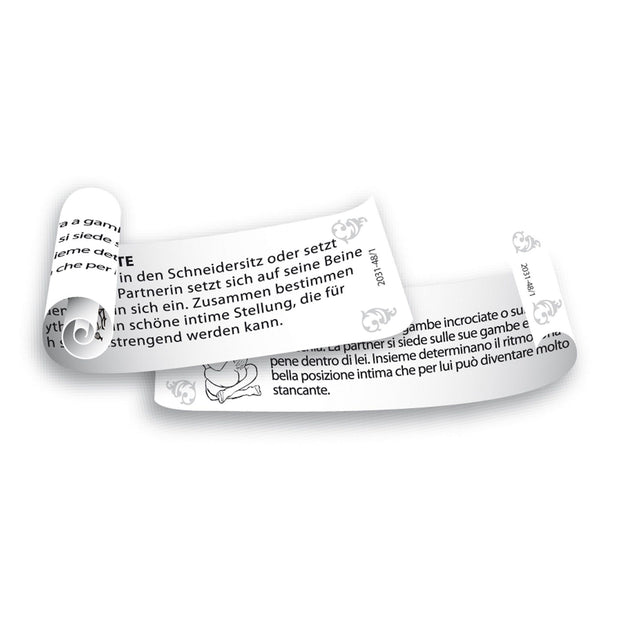 Tease & Please – Kamasutra Herz – Deutsch & Italienisch