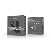 Teazers Penis- & Hodenring mit Prostatavibrator mit Fernbedienung