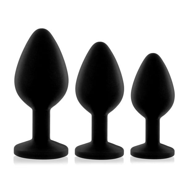 Rianne S - Soiree Booty Plug-Set - Schwarz