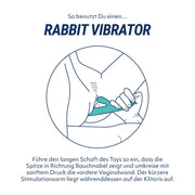 Pillow Talk - Kinky Rabbit & G-Punkt-Vibrator - Türkis