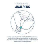 Fifty Shades of Grey - Sensation Vibrierender und aufladbarer Analplug