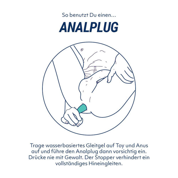 Doxy Analplug - Glatt