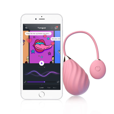 Magic Sundae App-gesteuertes vibrierendes Ei - Rosa