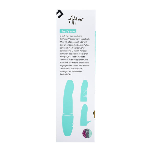 AMORELIE »Affair« 3-in-1-Vibrator
