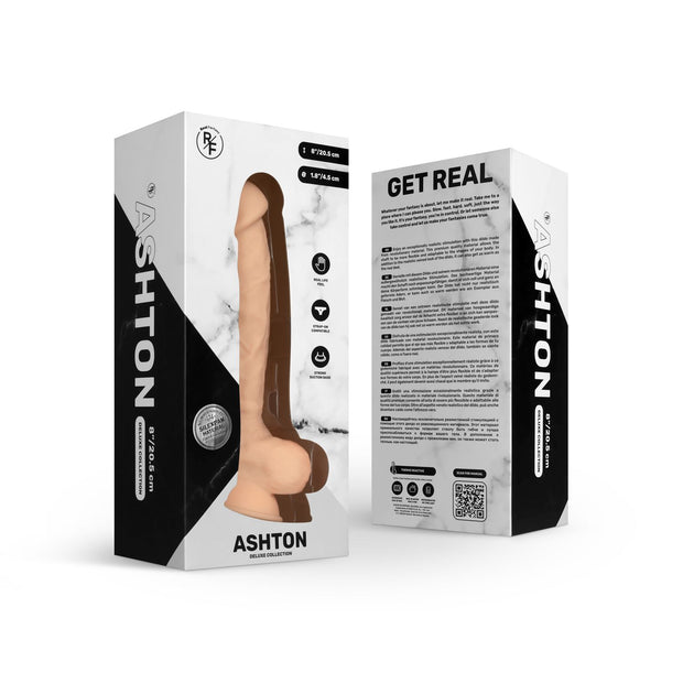 Real Fantasy - Ashton Realistischer Dildo - 21 cm