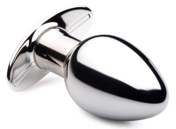 Chrome Blast Wiederaufladbarer Analplug mit Fernbedienung - groß