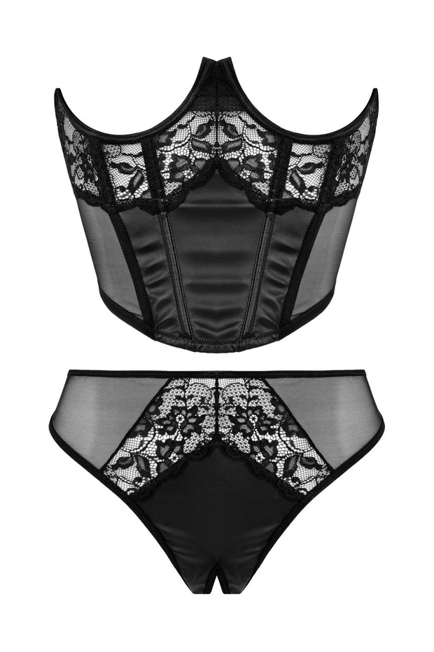 Halbkorsett & Tanga Tiara