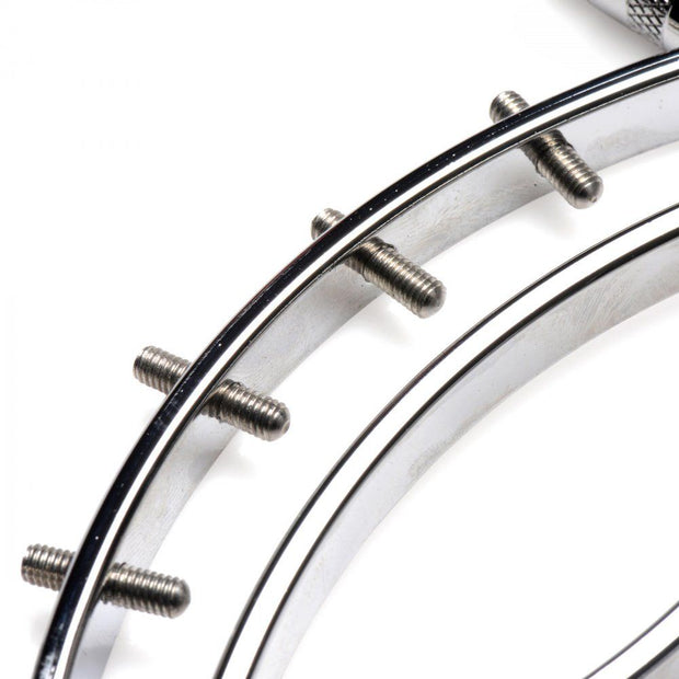 Spread 'Em Poker Vagina-Klammer mit verstellbaren Druckschrauben