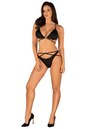 Cobra Nive Dessous-Set - Schwarz
