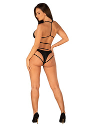 Cobra Nive Dessous-Set - Schwarz