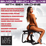 Deluxe Bangin' Bank mit Multispeed Sex Machine