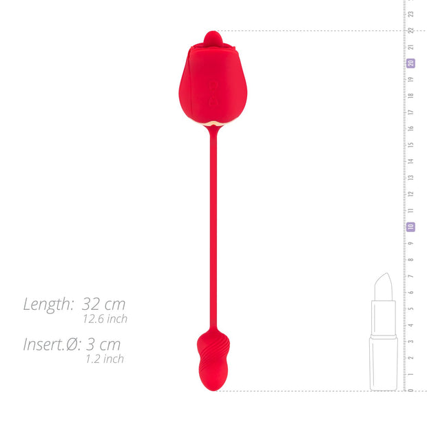 Teazers Rose Vibrator und Klitoris-Stimulator