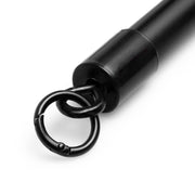 Hog Tie Kreuzstange mit Handschellen - Schwarz