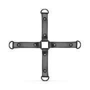 Hogtie mit Hand- und Fußfesseln