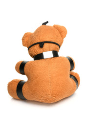 Geknebelter Teddybär Schlüsselanhänger