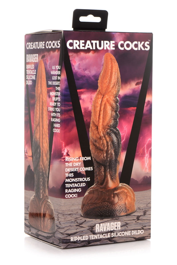 Ravager Geriffelter Tentakeldildo