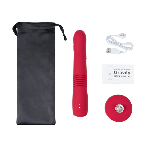 Lovense -Gravity Schiebender Dildo App-gesteuert