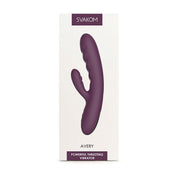 SVAKOM - Avery Leistungsstarke Thrusting Vibrator Flieder