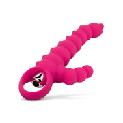 Geriffelter Tarzan Vibrator - Rosa