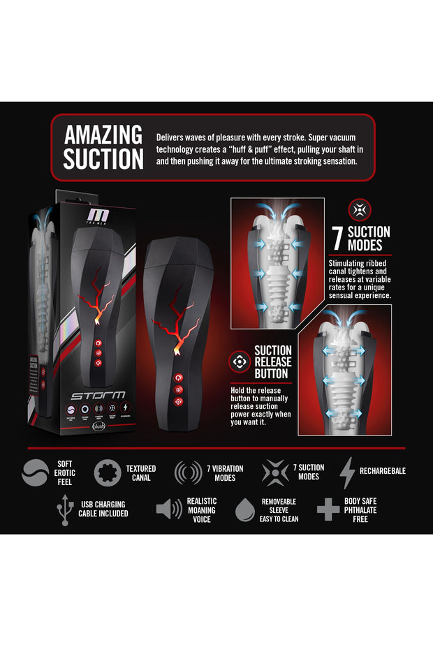 M For Men - Masturbator Storm - Weiß