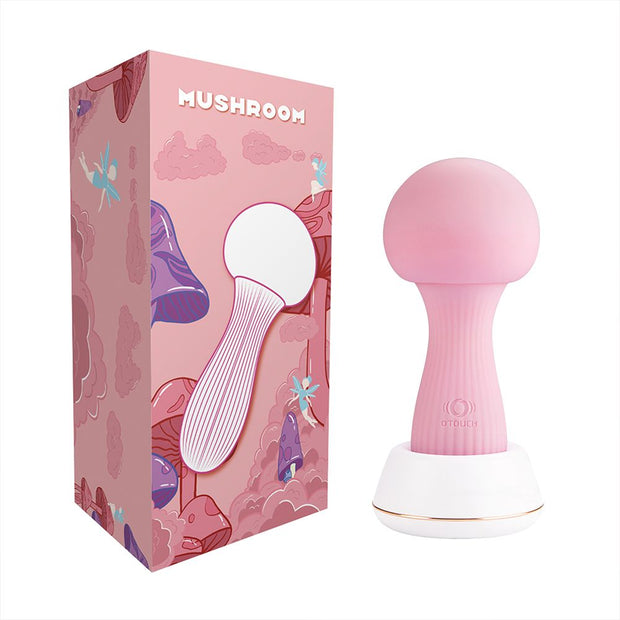OTOUCH - Mushroom Silikon Wand Vibrator - Pink