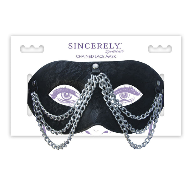 Sportsheets - Sincerely Chained Spitzen-Augenmaske