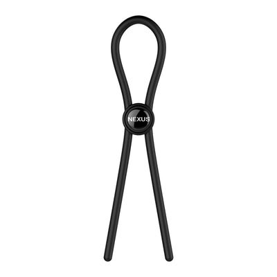 Nexus Forge - Verstellbarer Penisring - Schwarz