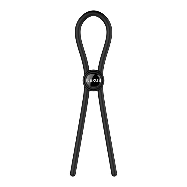 Nexus Forge - Verstellbarer Penisring - Schwarz