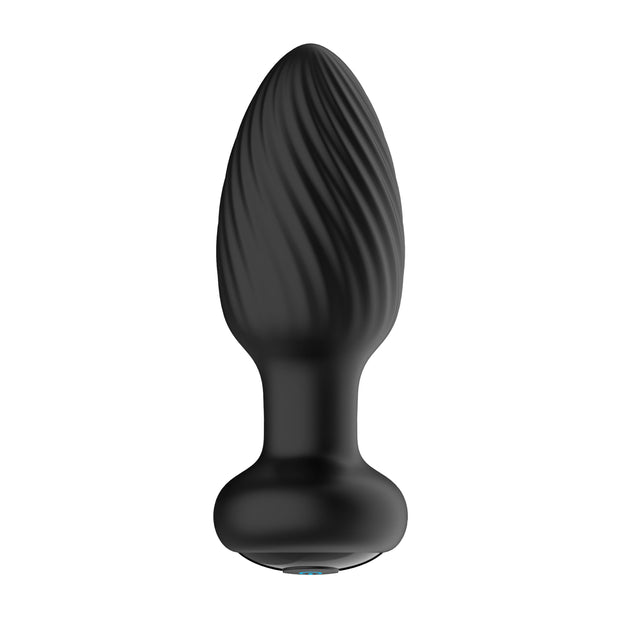Nexus - Tornado Rotierender Butt Plug - Schwarz