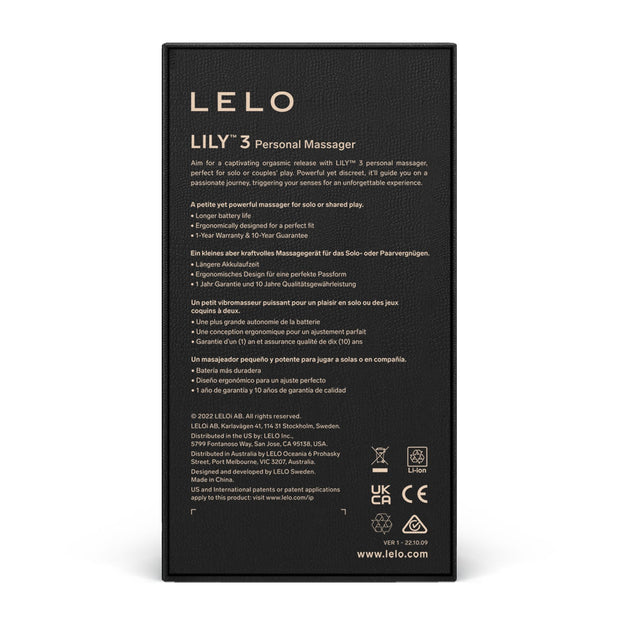 LELO- Lily 3 Personal Massager - Polar Grün
