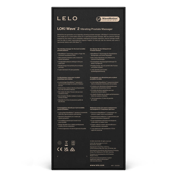 LELO - Loki Wave 2 Prostata-Vibrator - Violett Dämmerung