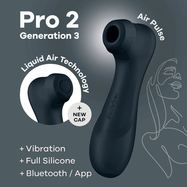 Satisfyer Pro 2 - Generation 3 App Controlled - Schwarz