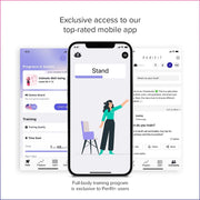 Perifit Care+ Dynamischer Kegel-Übungstrainer - Flieder