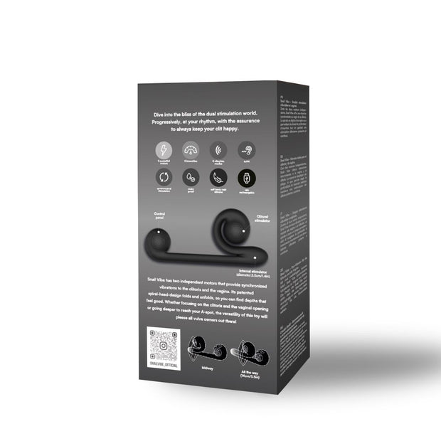 Snail Vibe Duo Vibrator - Schwarz