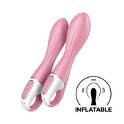 Satisfyer Air Pump 2 Aufblasbarer Vibrator - Hellrot