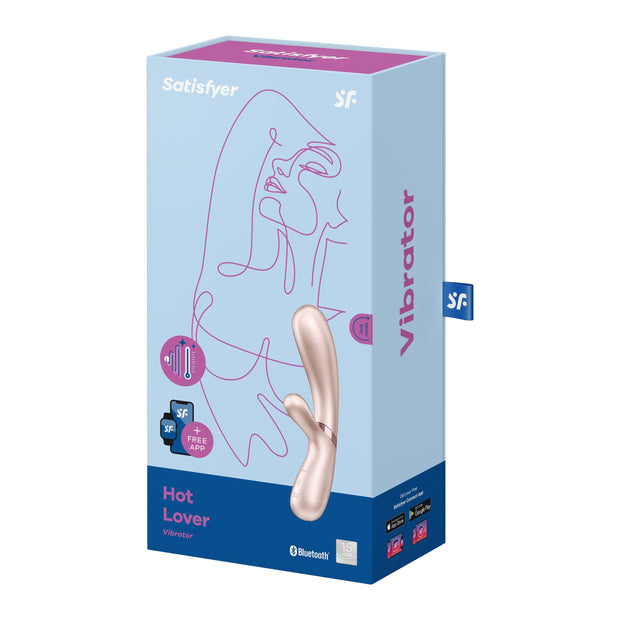 Satisfyer Hot Lover Connect App - Silber Champagner